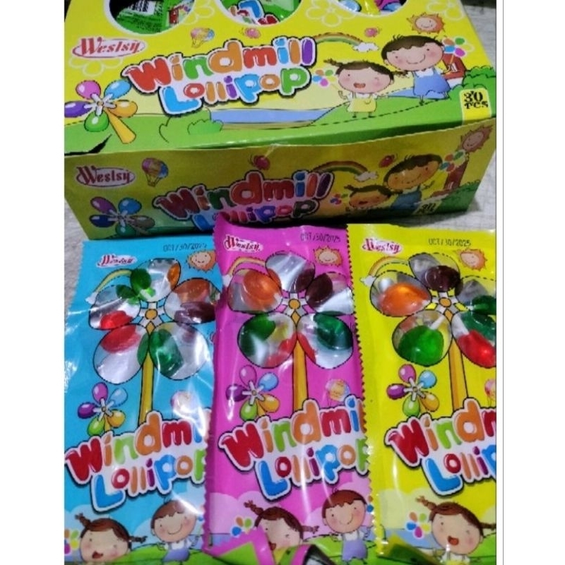 Windmill LOLLIPOP 30 pcs | Lootbag Filler, Paninda, Party Giveaways ...