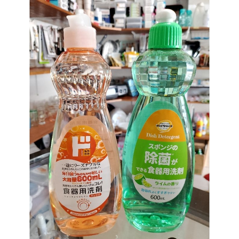 Japan Dishwashing Liquid Soap 600 ml (scent of lime and orange