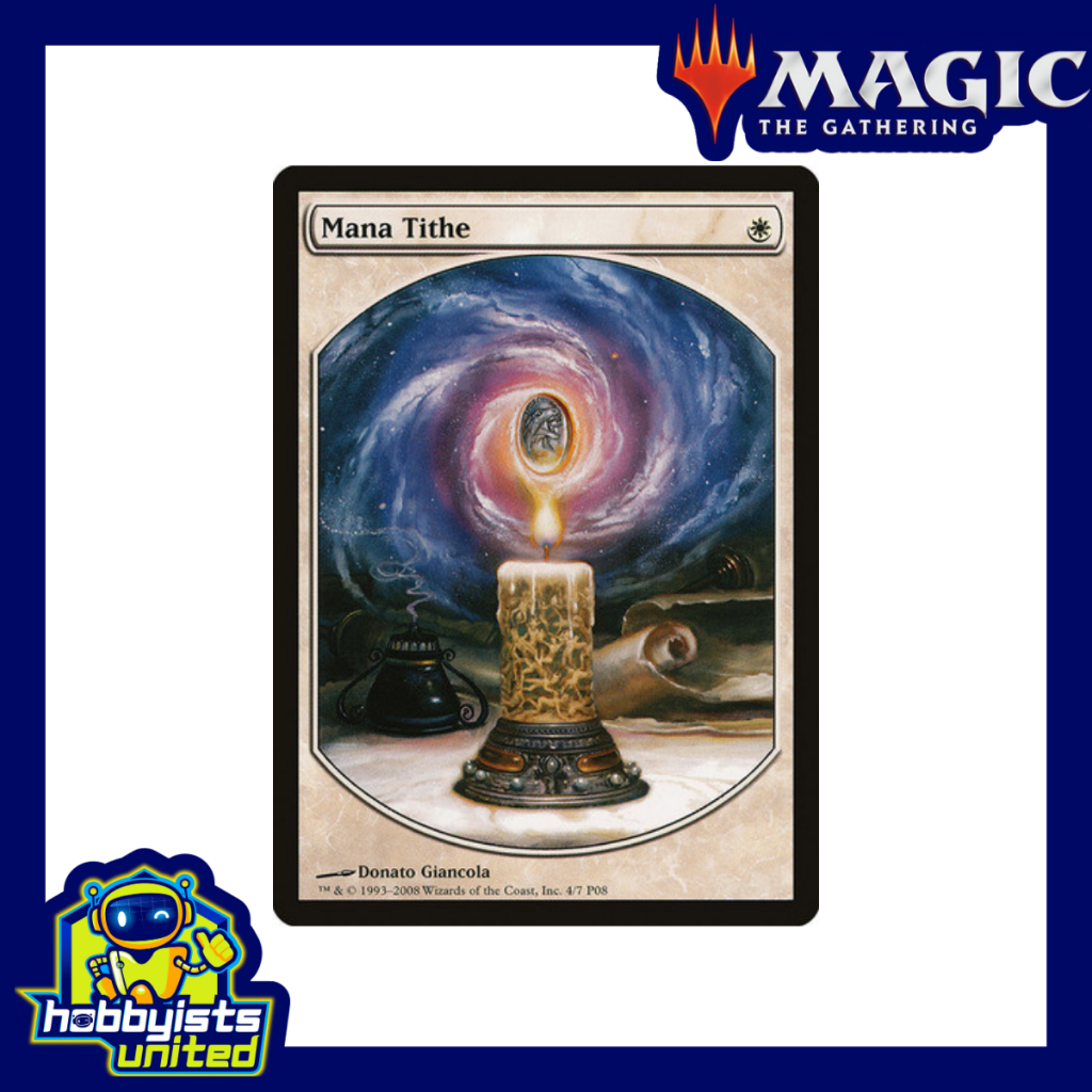 Mana Tithe Textless Magic The Gathering Player Rewards Shopee