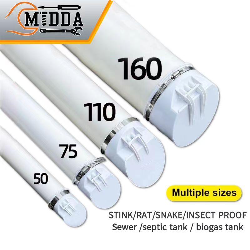 Drainage Pipe Floor PVC Pipes Drains Anti Odor Insect-proof Roof Cover ...