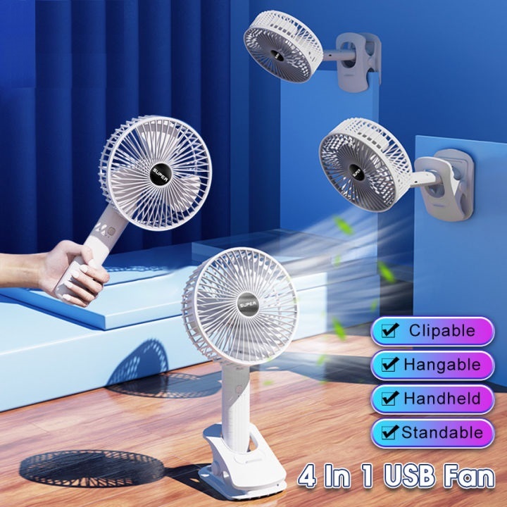 Multi-Function Desktop Fan (Random Color) | Shopee Philippines