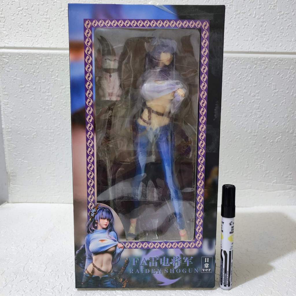 Genshin Impact Raiden Shogun Fallen Angel Studio Beelzebul 31cm ...