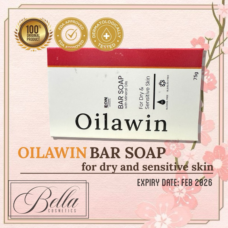 Oilawin Bar Soap for dry and sensitive skin (100 Original) Shopee