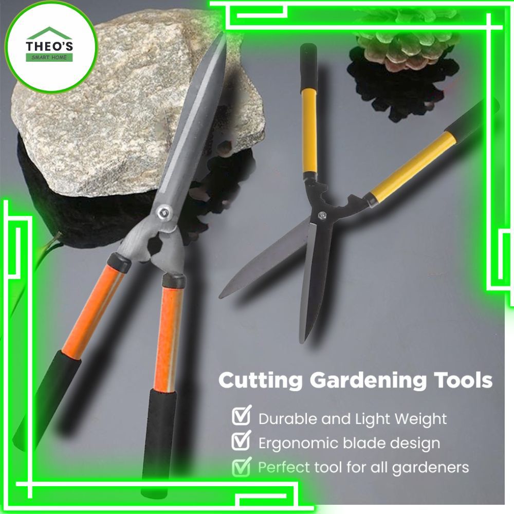 Theos Grass Cutter Scissor Gardening Tools Pruning Scissors Gardening