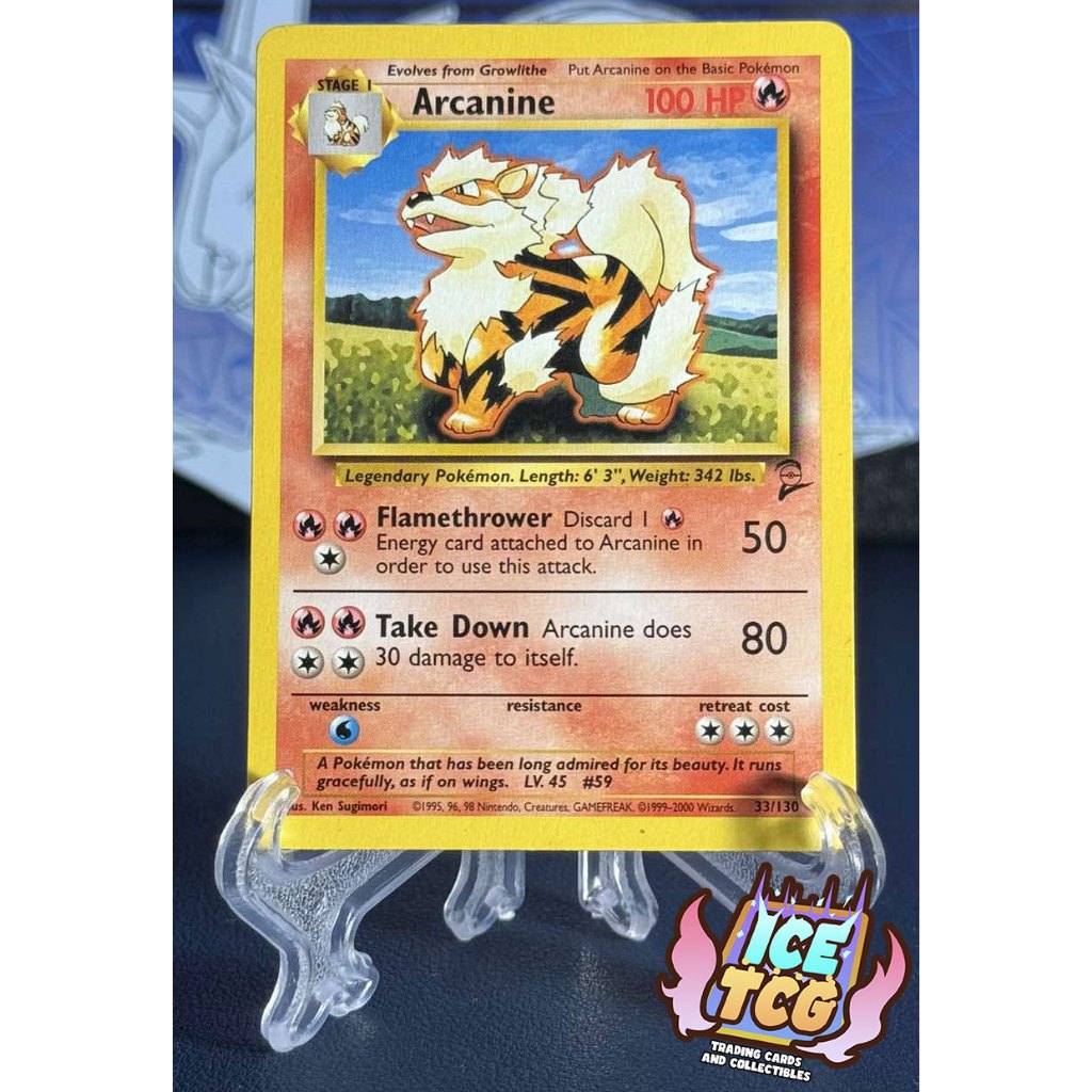 Arcanine - 33/130 - Uncommon - Pokemon TCG Singles | Shopee Philippines