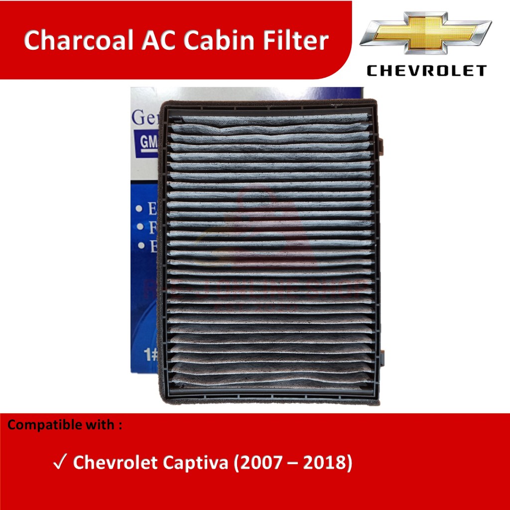 Aircon Cabin Filter for Chevrolet Captiva (2007 - 2018) | Shopee ...