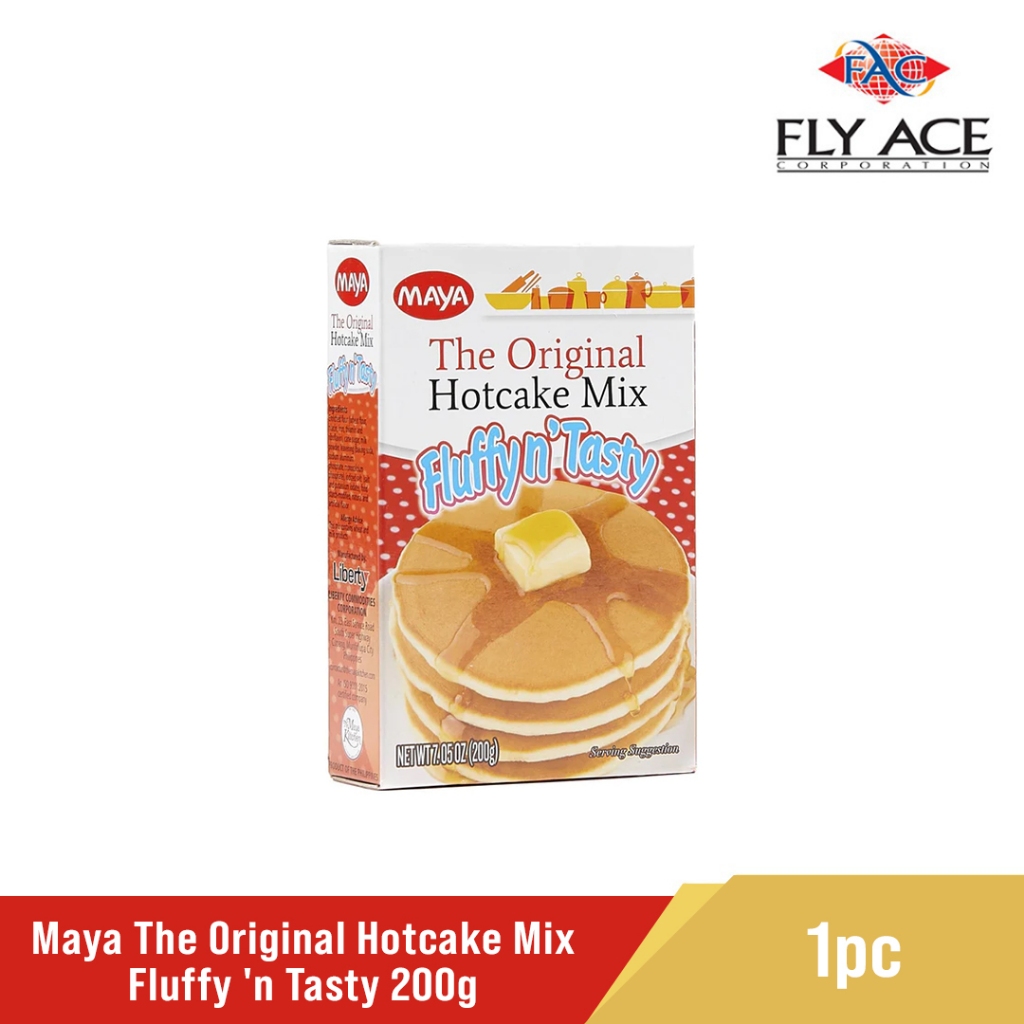 Maya The Original Hotcake Mix Fluffy 'n Tasty 200g | Shopee Philippines