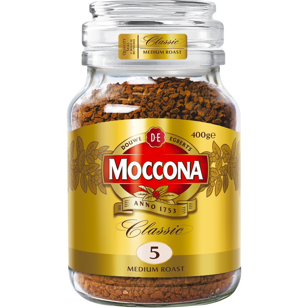 Douwe Egberts Moccana Classic Medium Roast Coffee (400g) Shopee