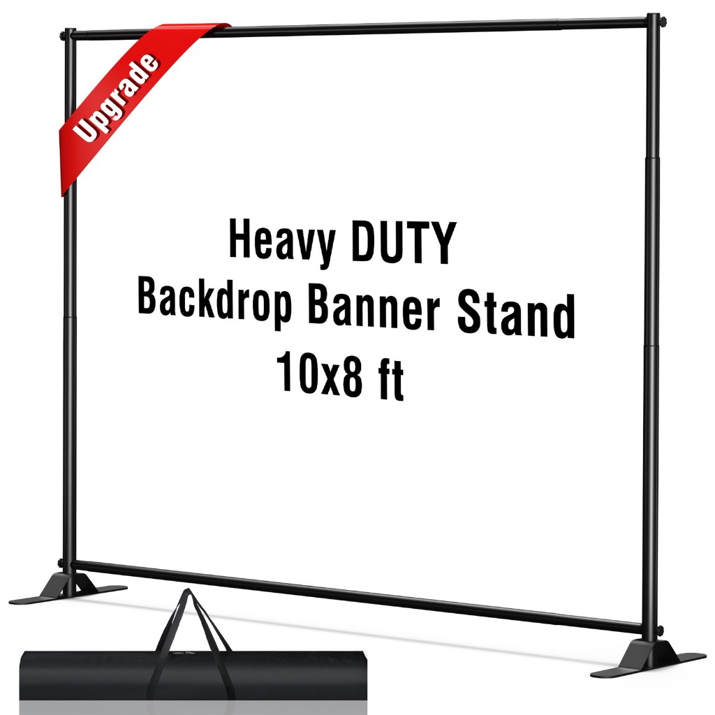 Universal telescopic photographic background display stand adjustable ...