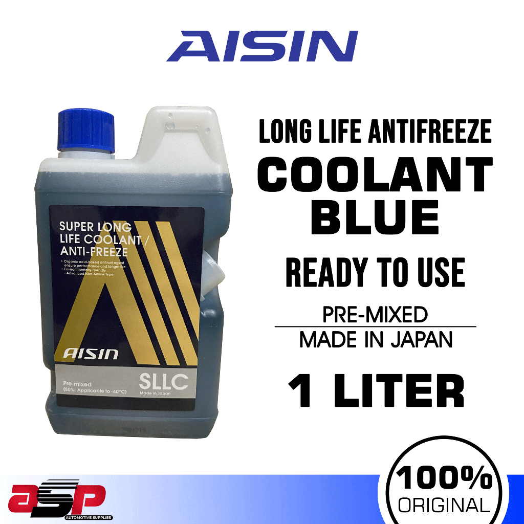 AISIN Super Long Life Coolant Blue Ready to Use 1 Liter | Shopee ...