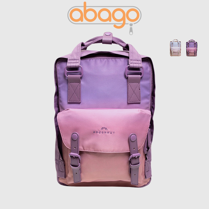 ABAGO Doughnut Macaroon Backpack 16L18L Waterproof Travel School