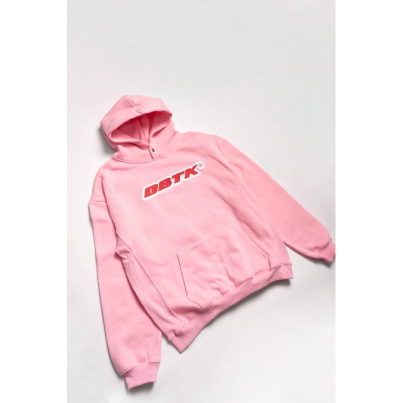 DBTK HEART GLOBE HOODIE Pink Shopee Philippines