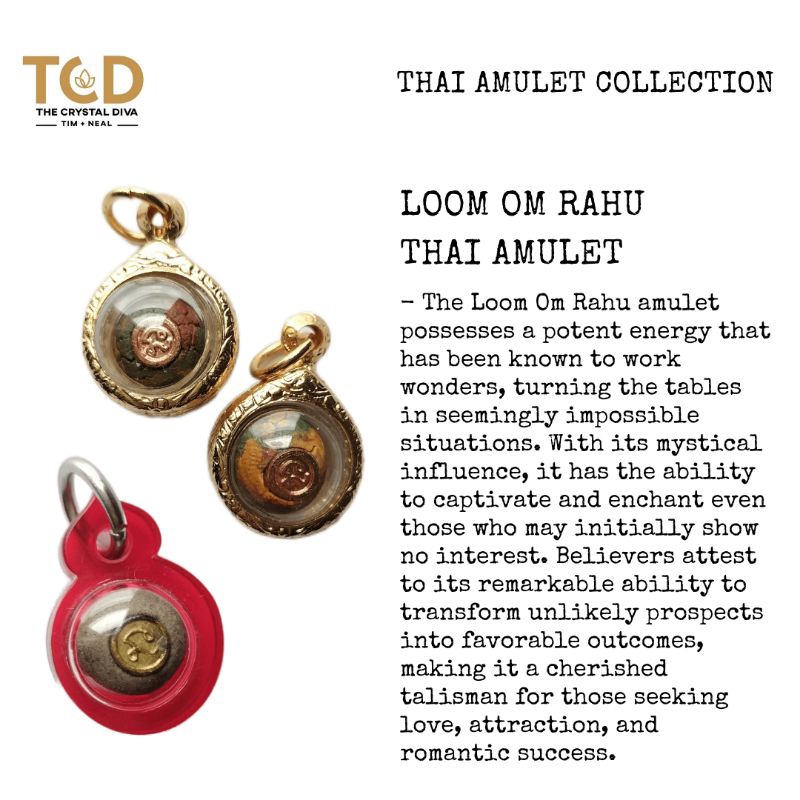 Loom Om Rahu Thai Amulet | Shopee Philippines