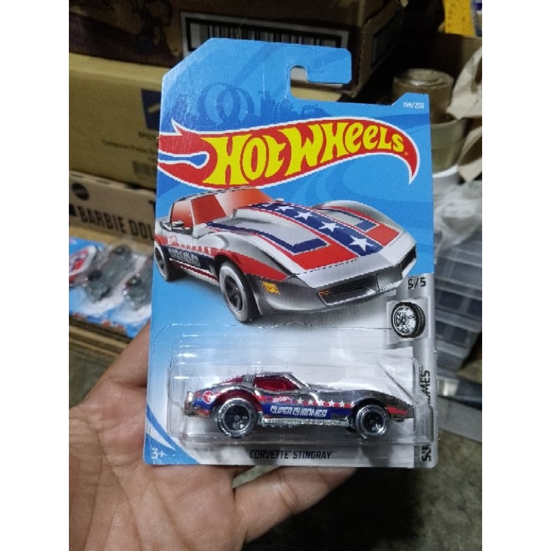 HOT WHEELS CORVETTE STINGRAY ( TREASURE HUNT) | Shopee Philippines