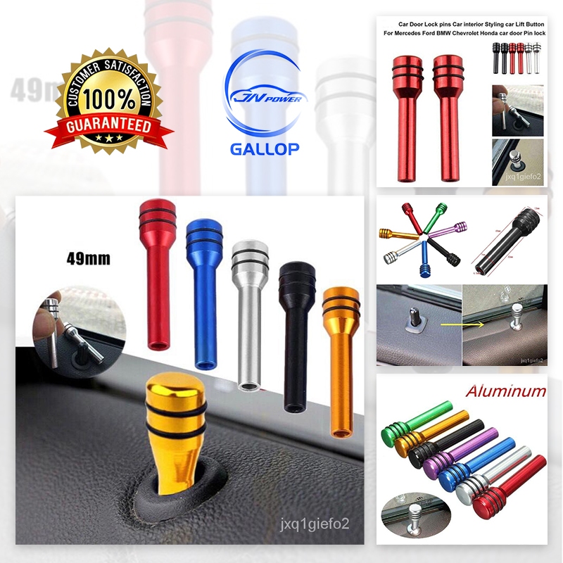 1Pc Universal Car Truck Interior Door Lock Knob Pull Pins Aluminum