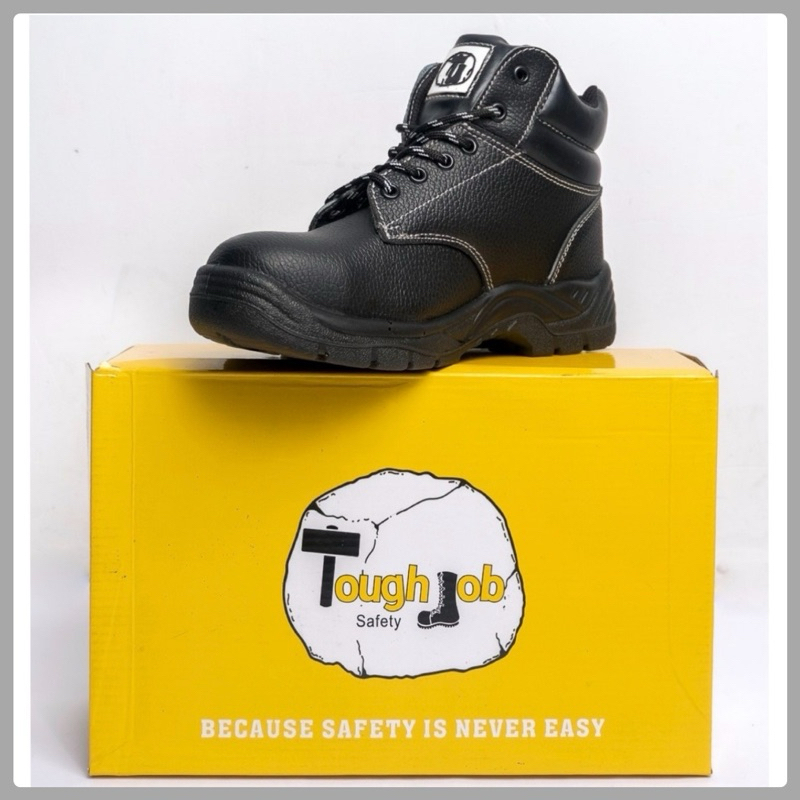 Tough Job ANVIL High Cut Safety Shoes w OSHC Certification from DOLE Shopee Philippines