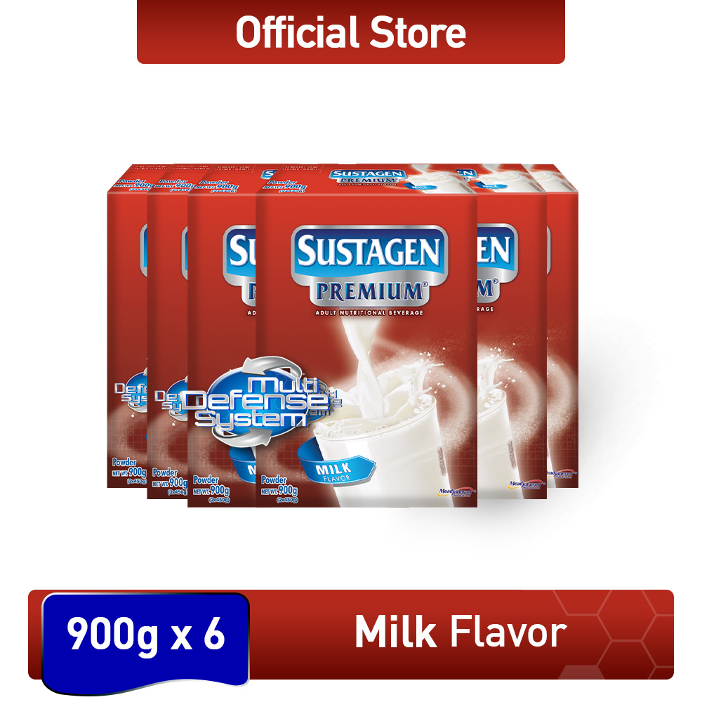 Sustagen Premium Milk Flavor Adult Nutritional Powdered Milk Drink 5 ...