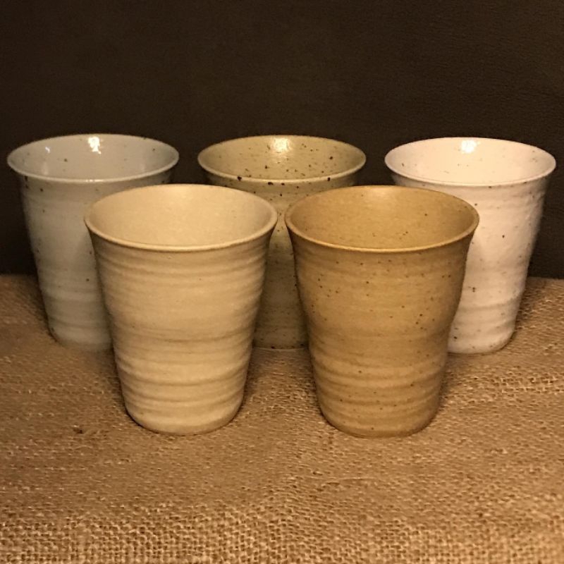 Stoneware Speckled Cups (Unused; sold per piece) | Shopee Philippines