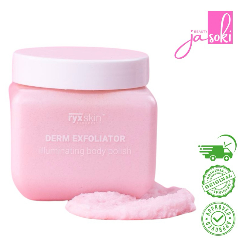 DERM EXFOLIATOR ILLUMINATING BODY SCRUB Ryx Skin — 100 AUTHENTIC