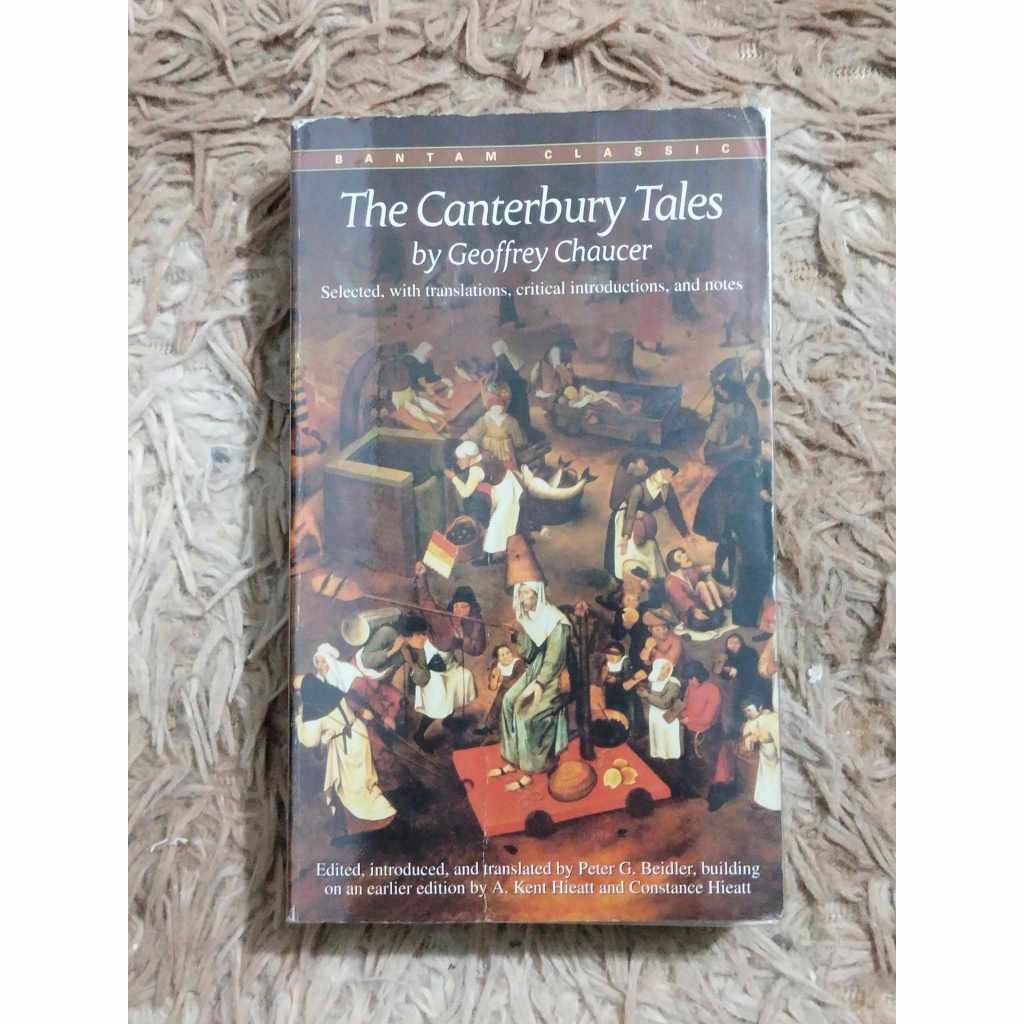 THE CANTERBURY TALES by GEOFFREY CHAUCER / Bantam Classic (MMPB ...