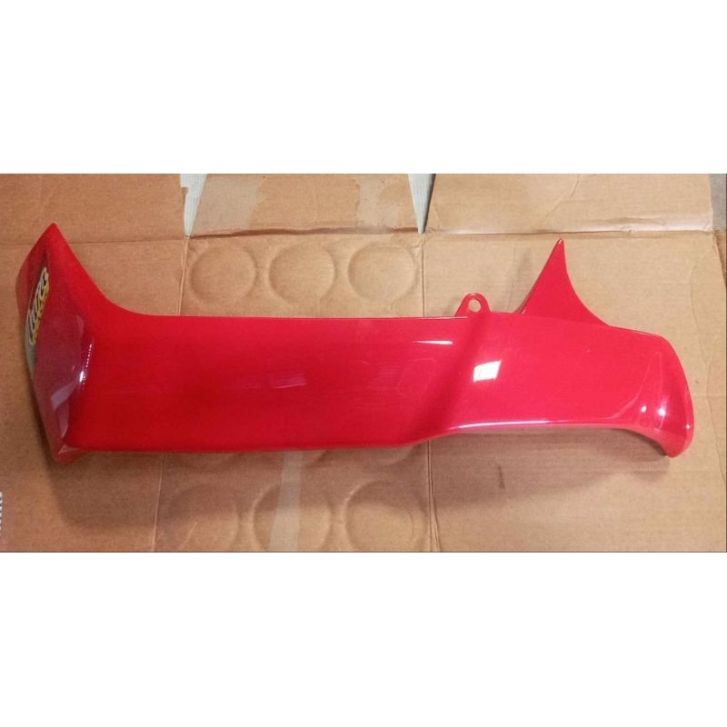 Kawasaki Aura Classic Leg shield Left side red | Shopee Philippines