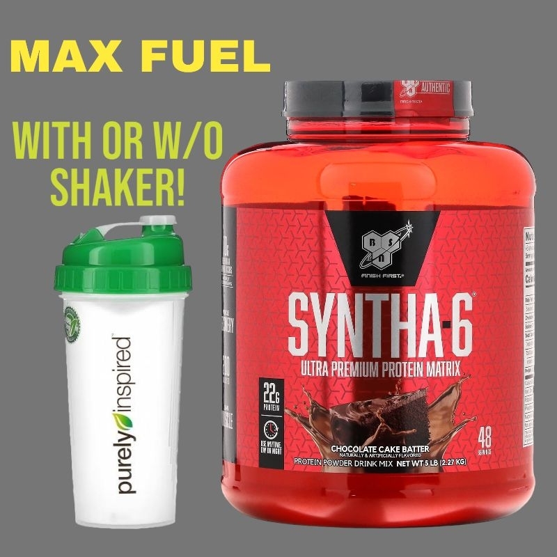BSN Syntha 6 5lbs (2 Flavors Available)MAX FUEL Shopee Philippines