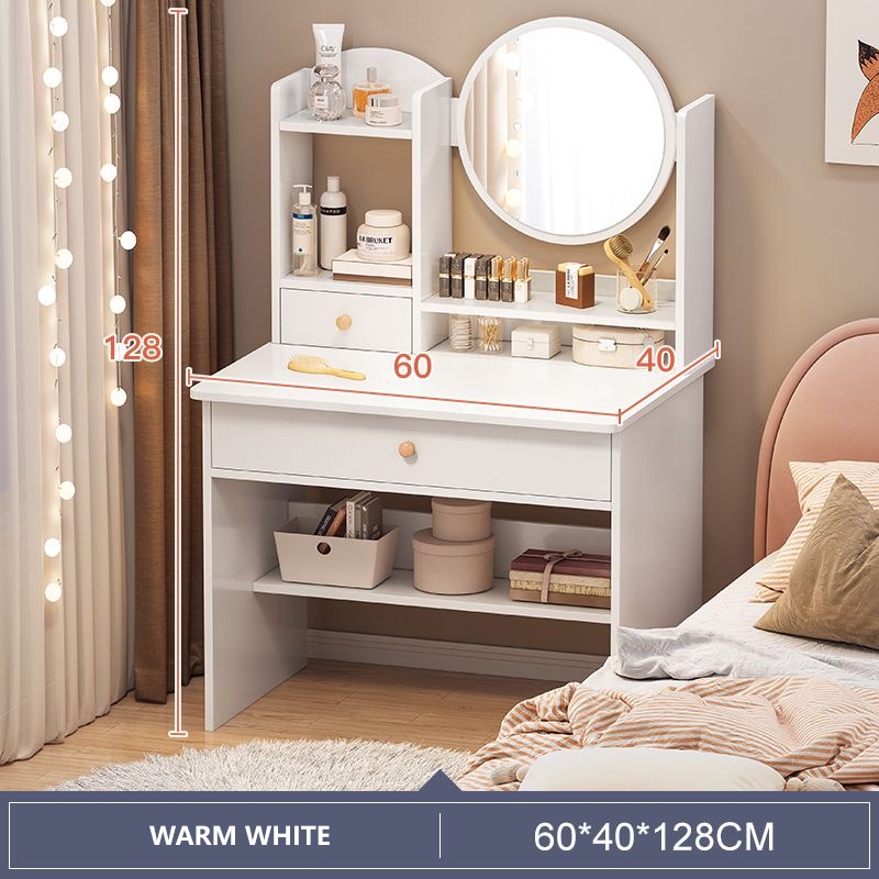 ALVIN Dressing Table Bedroom Minimalist Modern Ins Dressing Table ...