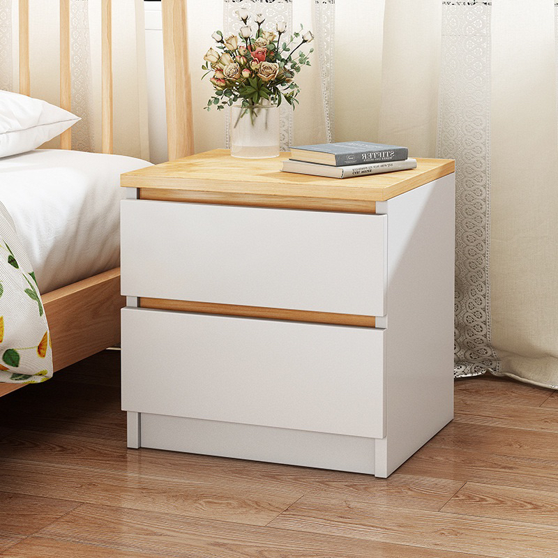 PrinDex Minimalist Simple Bedside table nightstand modern bedroom ...