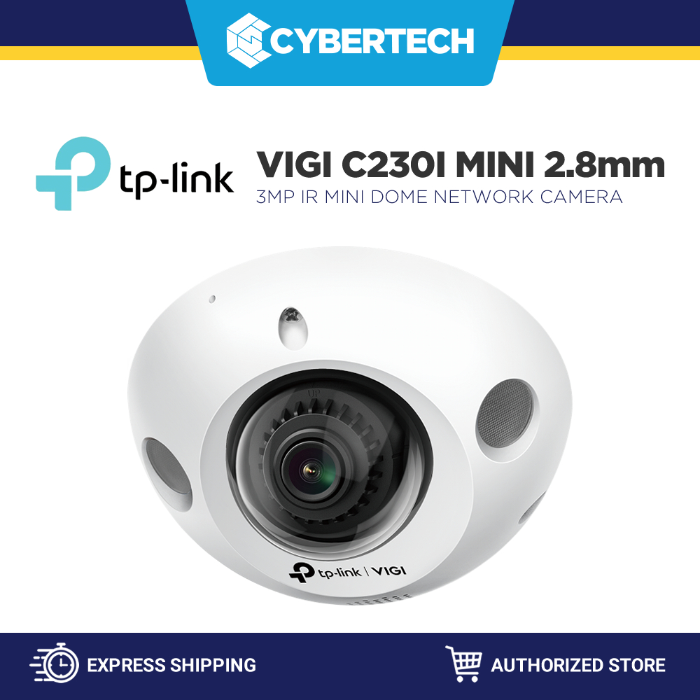 Cybertech TP-Link VIGI C230I Mini 2.8mm 3MP IR Mini Dome Network Camera ...