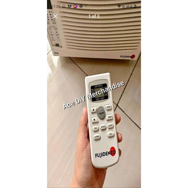 Fujidenzo window Type Remote | Shopee Philippines