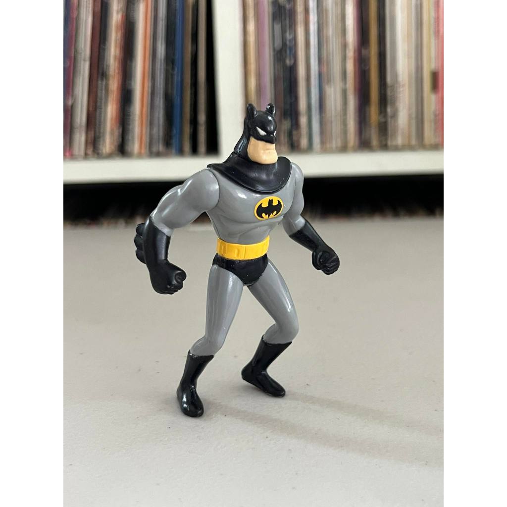 Figurine Batman - Série Animée Des Années 90 - Happy Meal McDonald's 1993 - Environ 9 Cm - Occasion