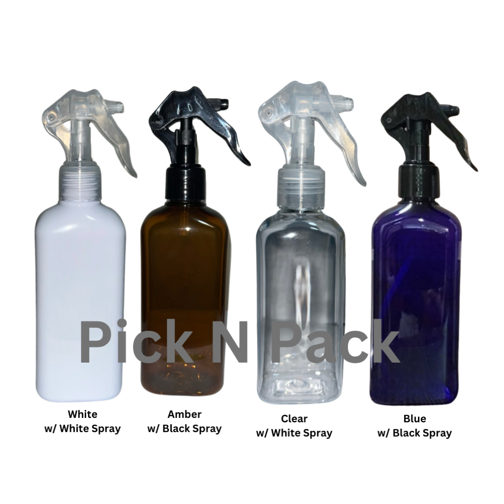 250ml Rectangular Plastic Bottle Trigger Spray ( Empty) | Shopee ...