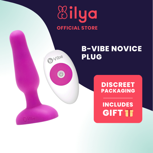B-Vibe Novice Plug Schwarz Os – Einsteiger Plug Mit Hochwertigem Design