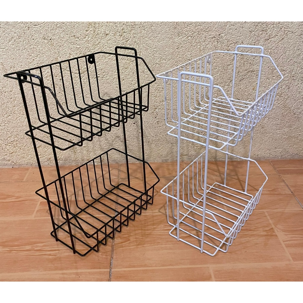 (8 INCHES, 2 LAYERS) Rectangular Kitchen Rack | Bathroom Rack | Shower ...
