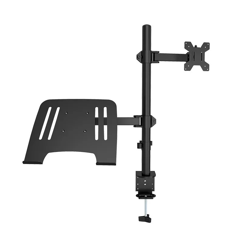 Laptop Mount Adjustable Monitor Arm Mount Dual Monitor Mount With C ...