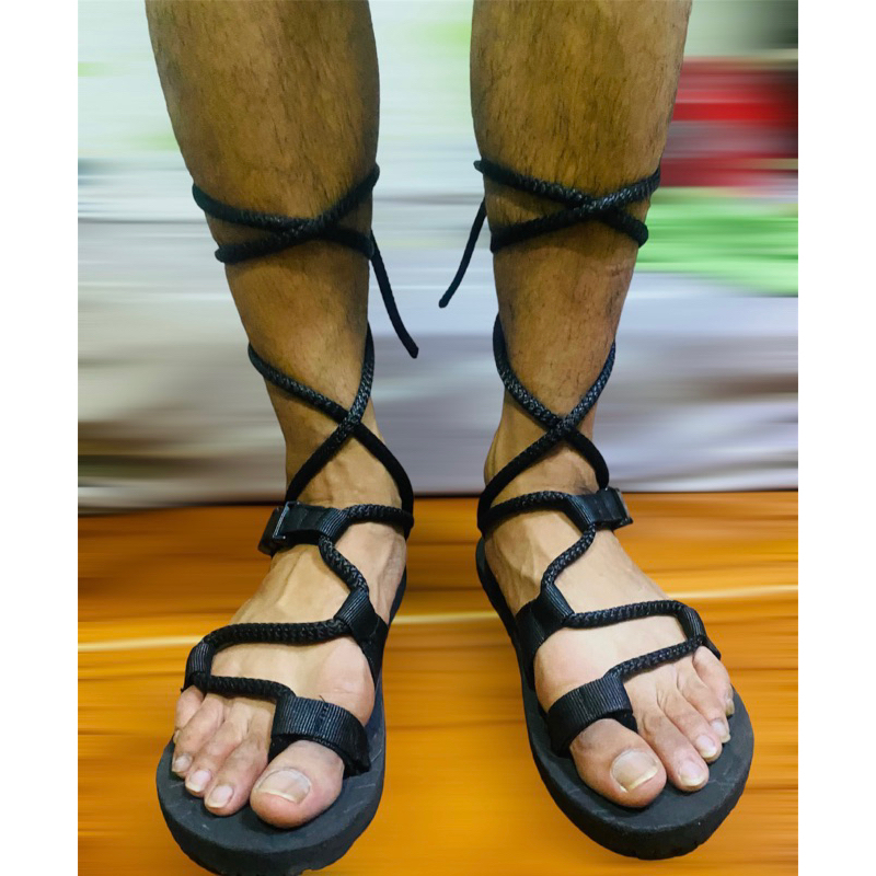 PARACORD SANDALS Extended Cord Long Tie US Size Available Shopee Philippines