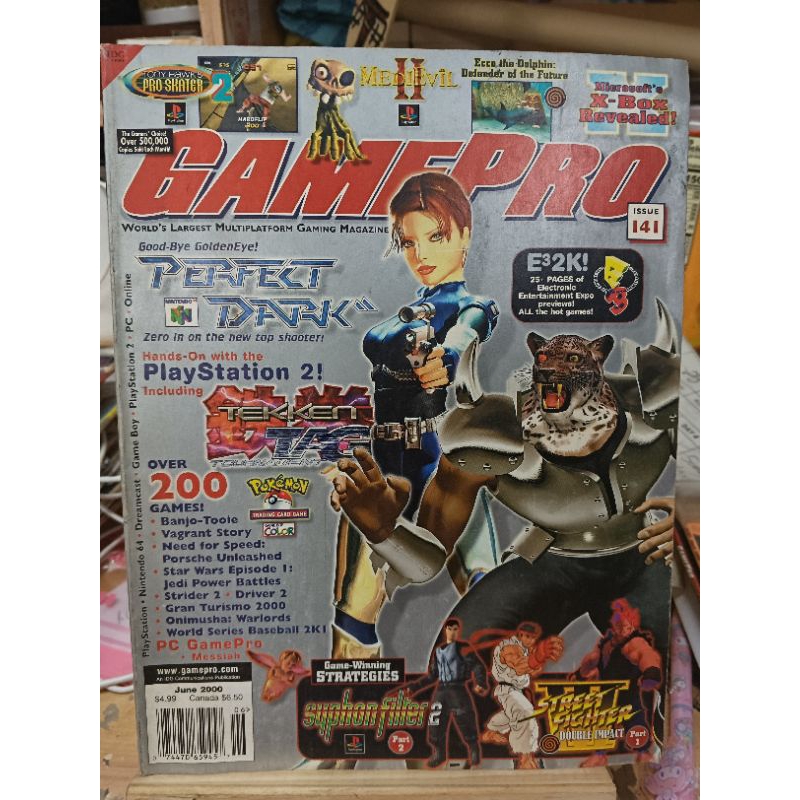 GAMEPRO Magazine - ISSUE# 141- JUNE 2000 - TEKKEN, STREET FIGHTER ...