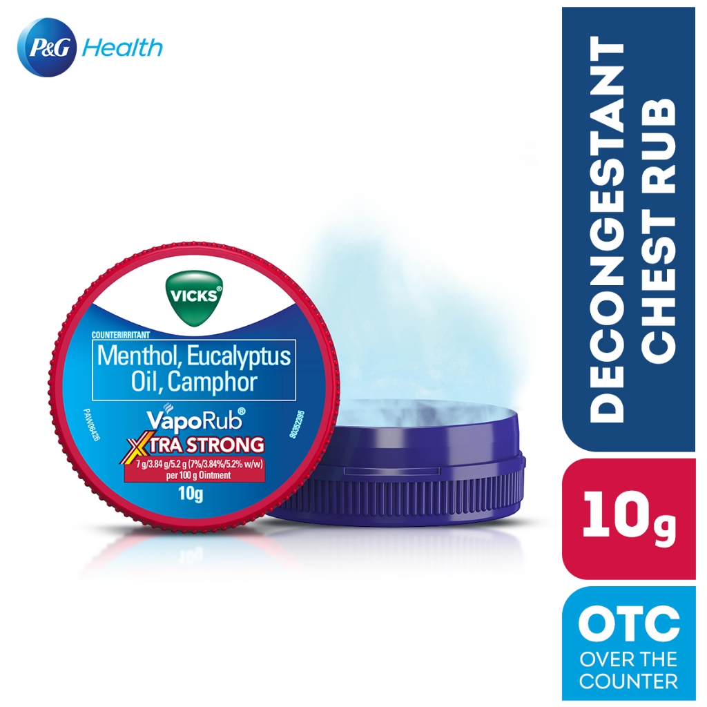 Vicks Vaporub Xtra Strong 10g | Shopee Philippines