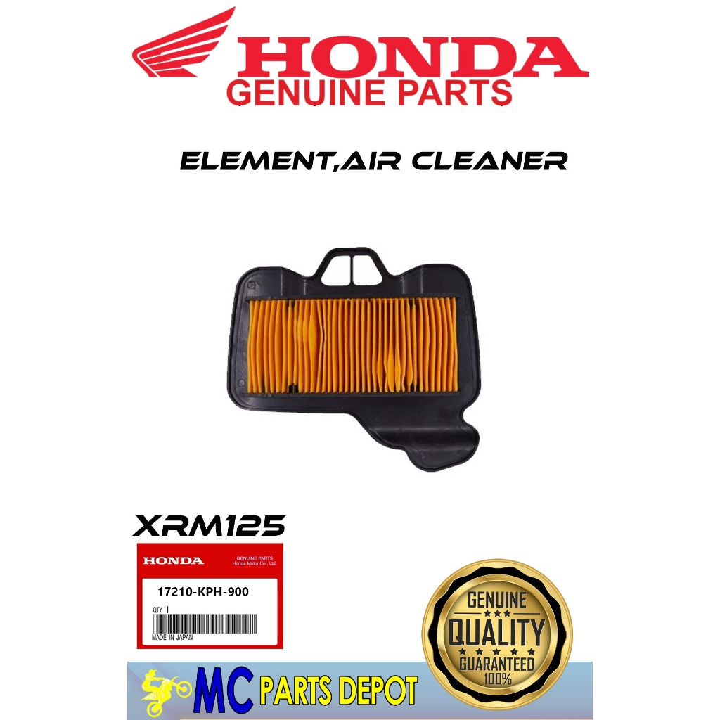 Air filter air filter element comp air cleaner honda cb150r cb150x cb