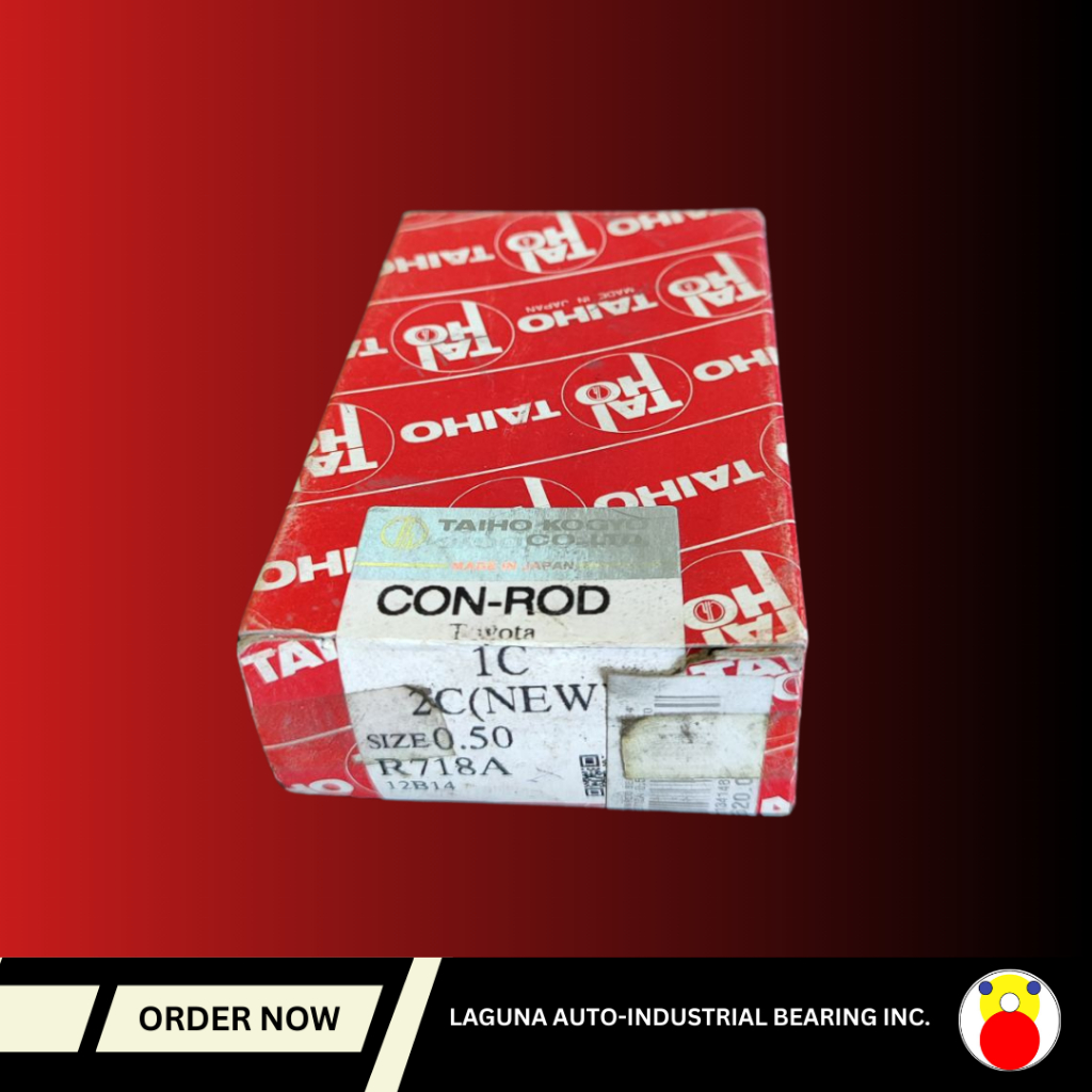 TAIHO Con-Rod Bearing R718A Size 0.50 for Toyota 1C 2C (NEW) | Shopee ...