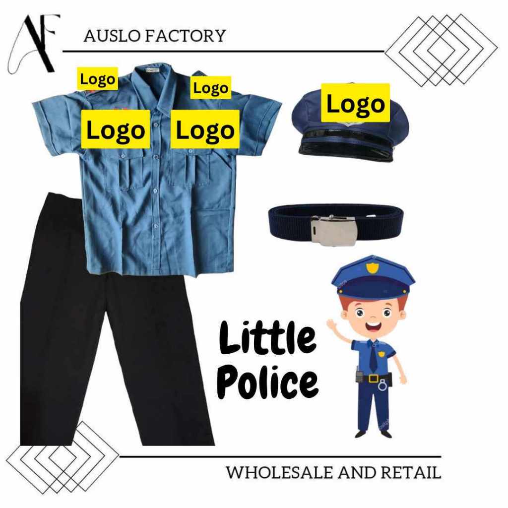 AF1 CAREER DAY COSTUMES//POLICE SUITS AND POLICE HEADCAP/POLO ONLY ...