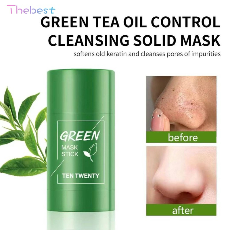 Green Tea Mask remove blackheads Acne Cleansing Beauty Skin