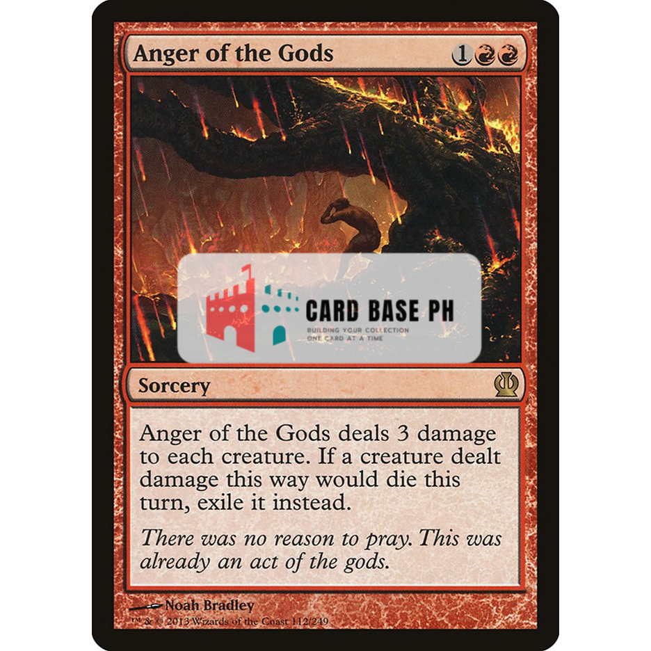 Anger of the Gods - Magic the Gathering Trading Card | Shopee Philippines
