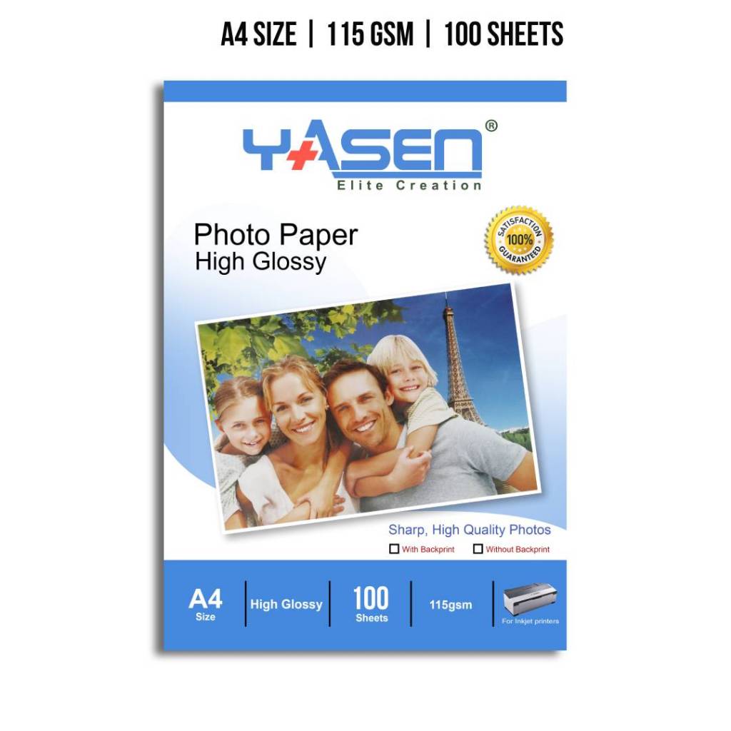 yasen-a4-size-photo-paper-no-back-print-high-glossy-115gsm