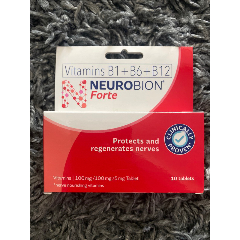 Neurobion Forte Vitamins B1+B6+B12/10tablets | Shopee Philippines