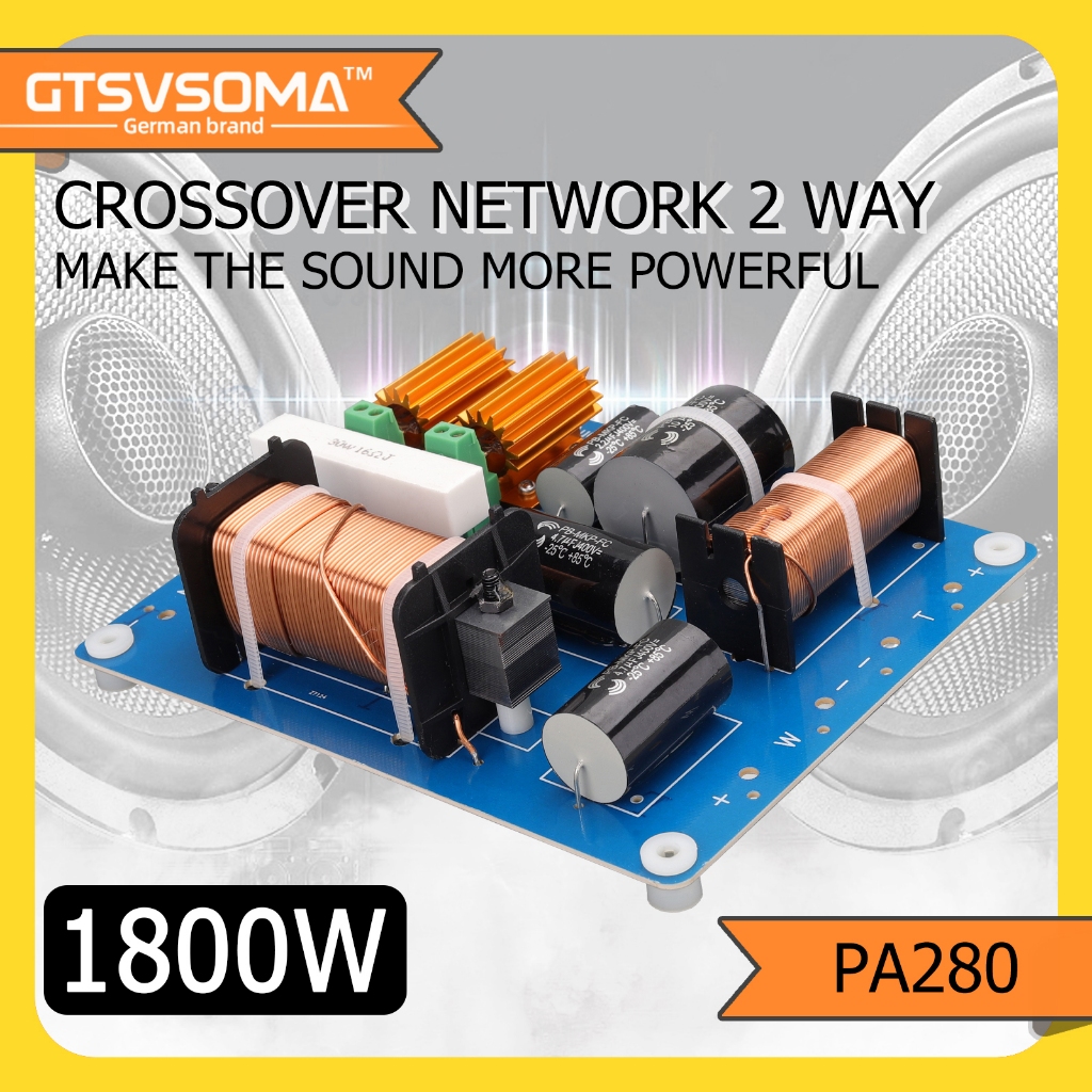 GTSVSOMA™ Original PA280 Dividing Network 2 Way High Power 1800W Watts 