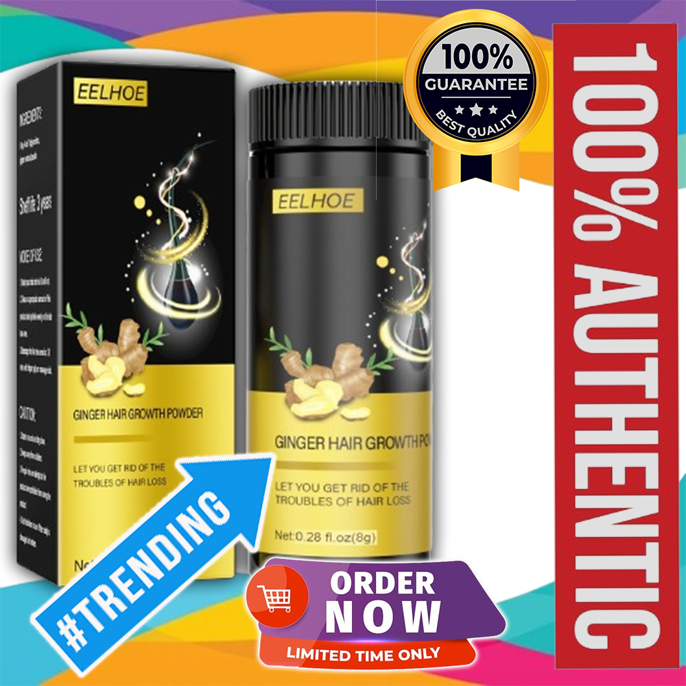 PS l 7 Days Grow Hair Ginger Essence Nourishing Fast Hair Growth Powder