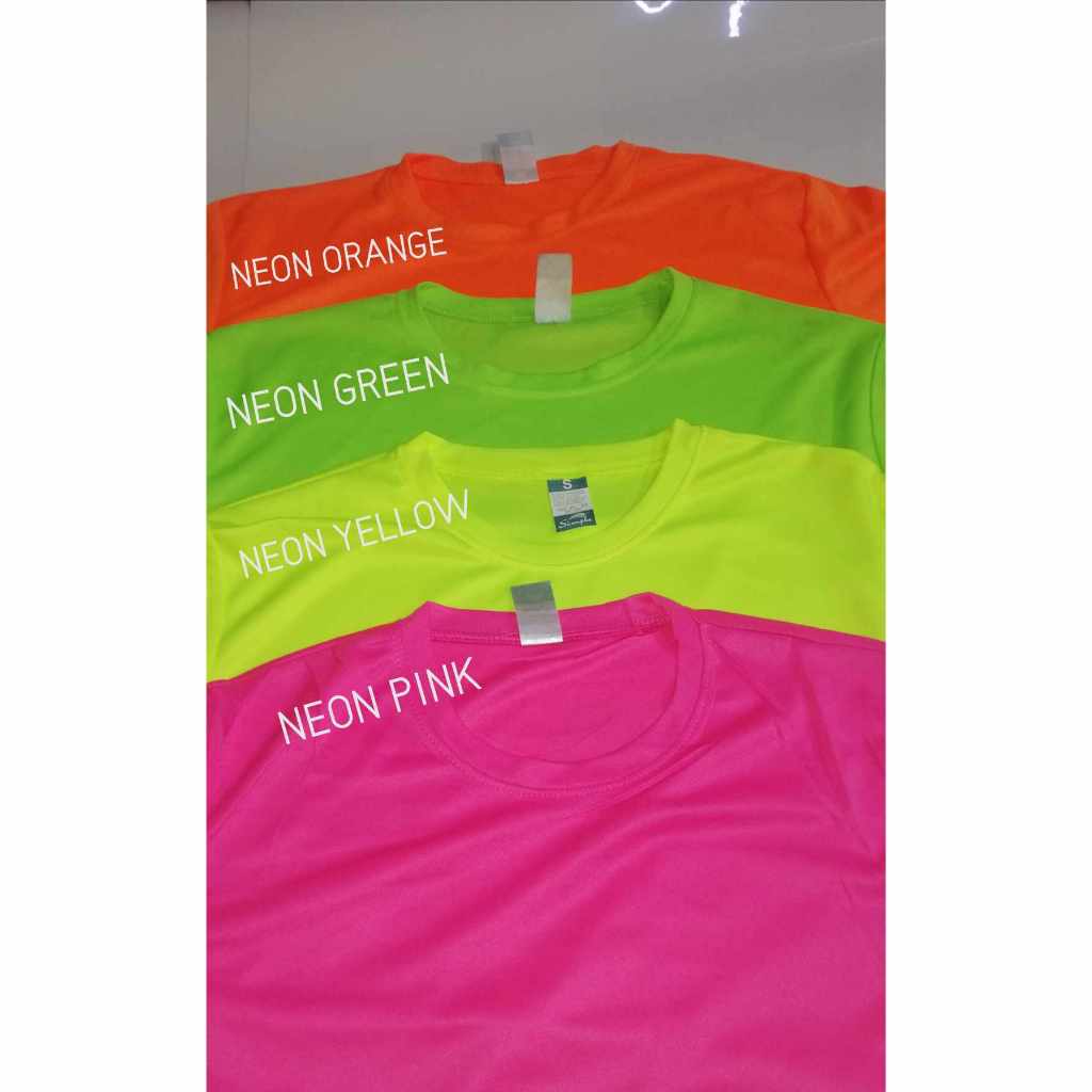 NEON COLORS DRIFIT T-SHIRT UNISEX