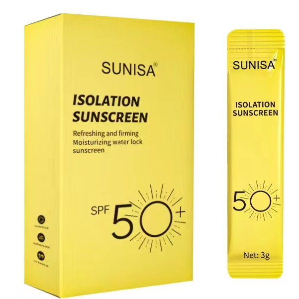 Lucky Isolate Sunscreen Spf 50 Suncream Face Body Sunblock Cream Uv Protection Whitening 0504