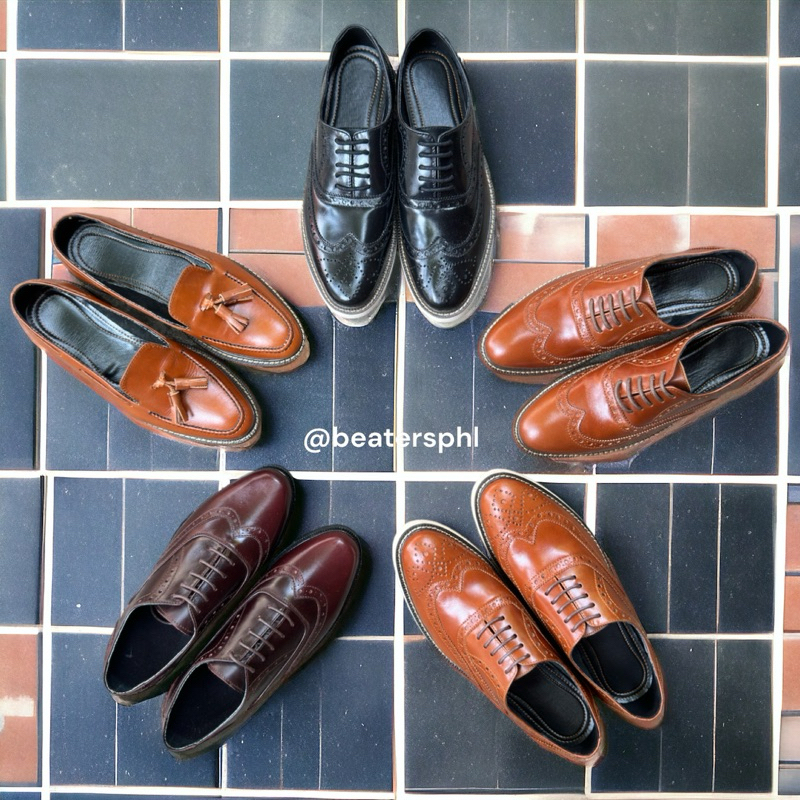 FOR HIM CLASSIC SHOES BEATERS PH GENUINE LEATHER MADE IN